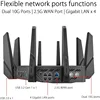 Quad-Band, 6 GHz Ready,ROG Rapture WiFi 6E Gaming Router (GT-AXE16000)， Dual 10G Ports, 2.5G WAN Port, AiMesh Support 5