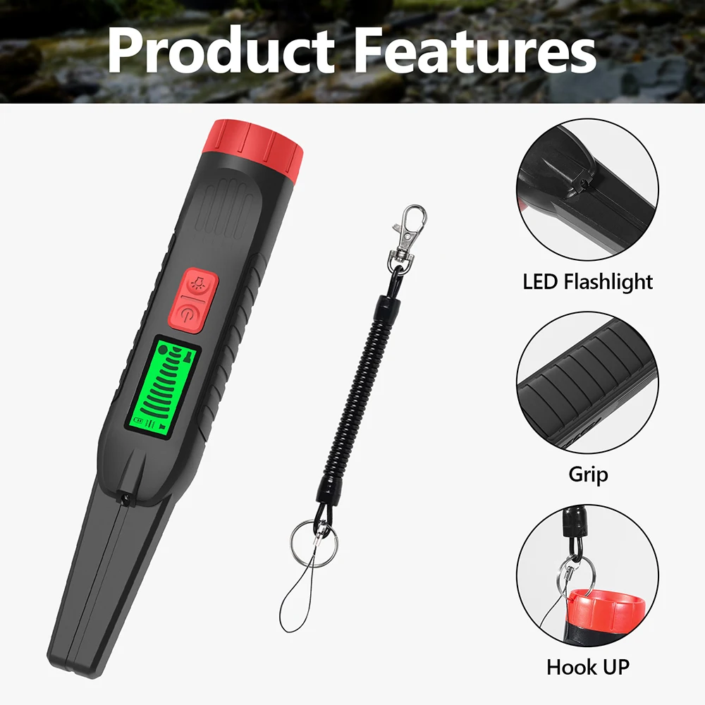 2025 Handheld Metal Detector Pinpointing for Treasure Search