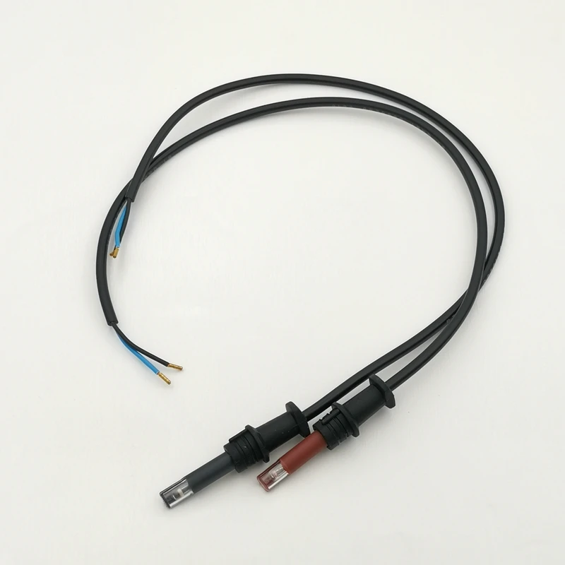 Red/ Black QRB1 Standard Photocell Diesel Waste Oil Burner Plastic Bulb Flame Detect Sensor Combustor Photosensitive Tube