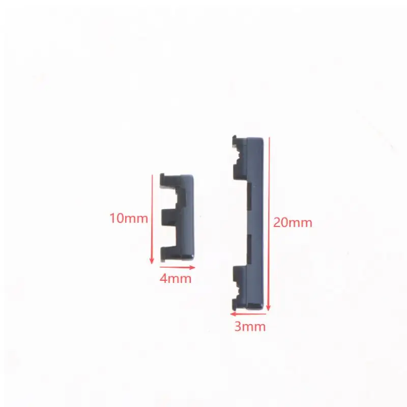 【Infinix Note 40 Pro X6851 X6850용 1세트 전원 켜기/끄기 키트 볼륨 업/다운 사이드 버튼 키 수리 부품】