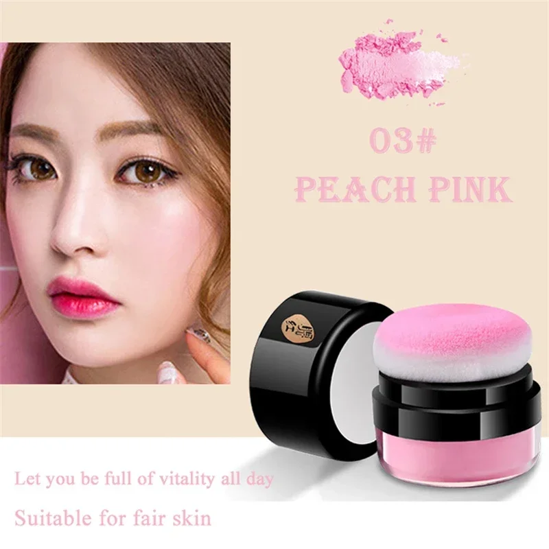 Soft Face Blusher Powder Cheek Nourishing Brightening Complexion Blush Palette Long-lasting Oil-control Facial Beauty Makeup powder blusher blush powder blush plate facial blusher