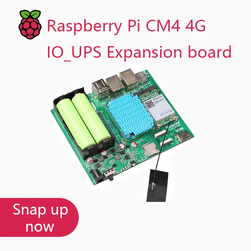 Scheda Di Espansione Raspberry Pi Cm4 4G Io_Ups 4G Lte Cat4
