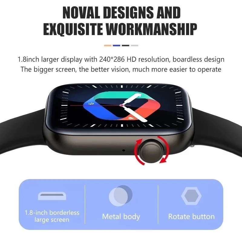 1.81 ġ ū ȭ Ʈ ġ 2022 ǰ ո Smartwatch Ｚ  S21 S8 S9 S10 S20 ÷ Ʈ