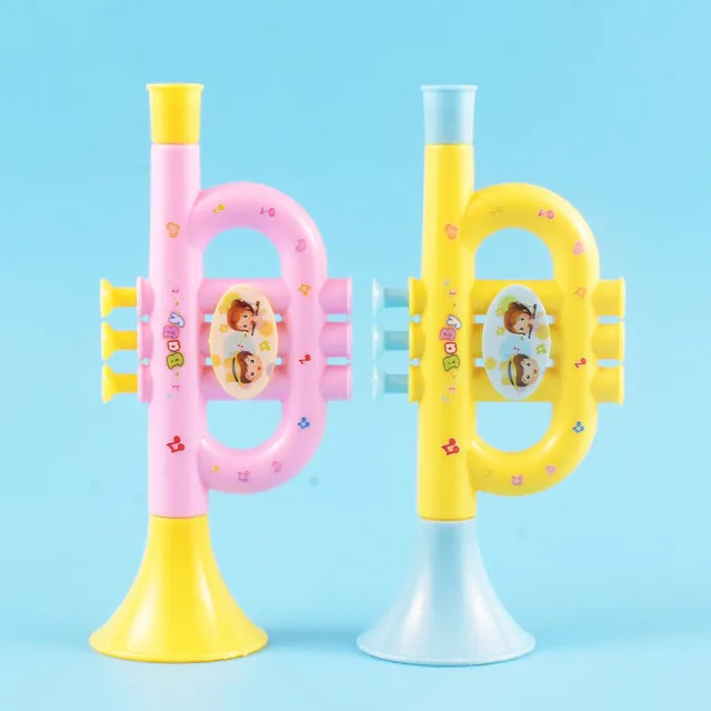 1Pc Random Color Baby Music Toys Early Education Toy Colorful Baby Music Toys Trumpet Musical Instruments For Kids Children Gift 6
