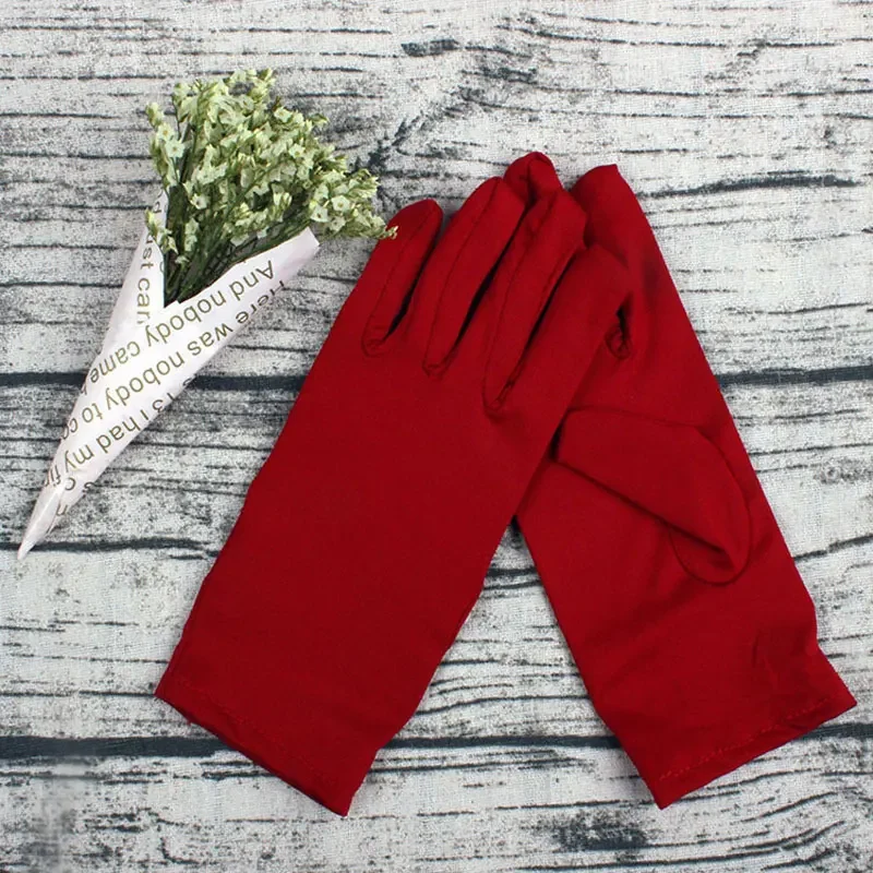 YVE Female Sunscreen Gloves, Non-slip Full Finger Ice Silk Gloves Touchscreen Elasticity Uv Cycling Gloves Summer I.50656093 - Foto 10