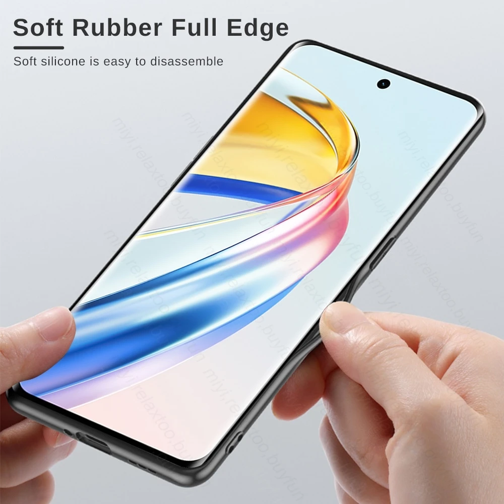 Matte Sheepskin Leather Case For Honor Magic6 Lite 5G Camera Protect Shockproof Coque On Honar Honer Magic 6 Light 6Lite 5G 2024 5
