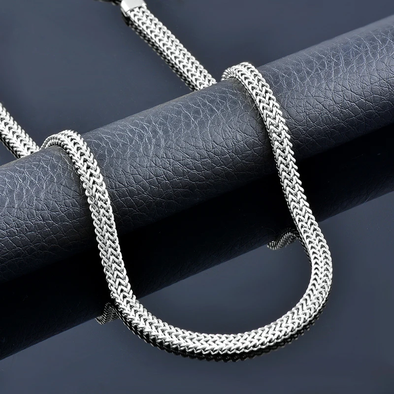 

LEEKER Stainless Steel Pendant Necklaces Fashion Big Thick Chain Necklace For Women Punk Choker Couple Jewelry 325 LK6