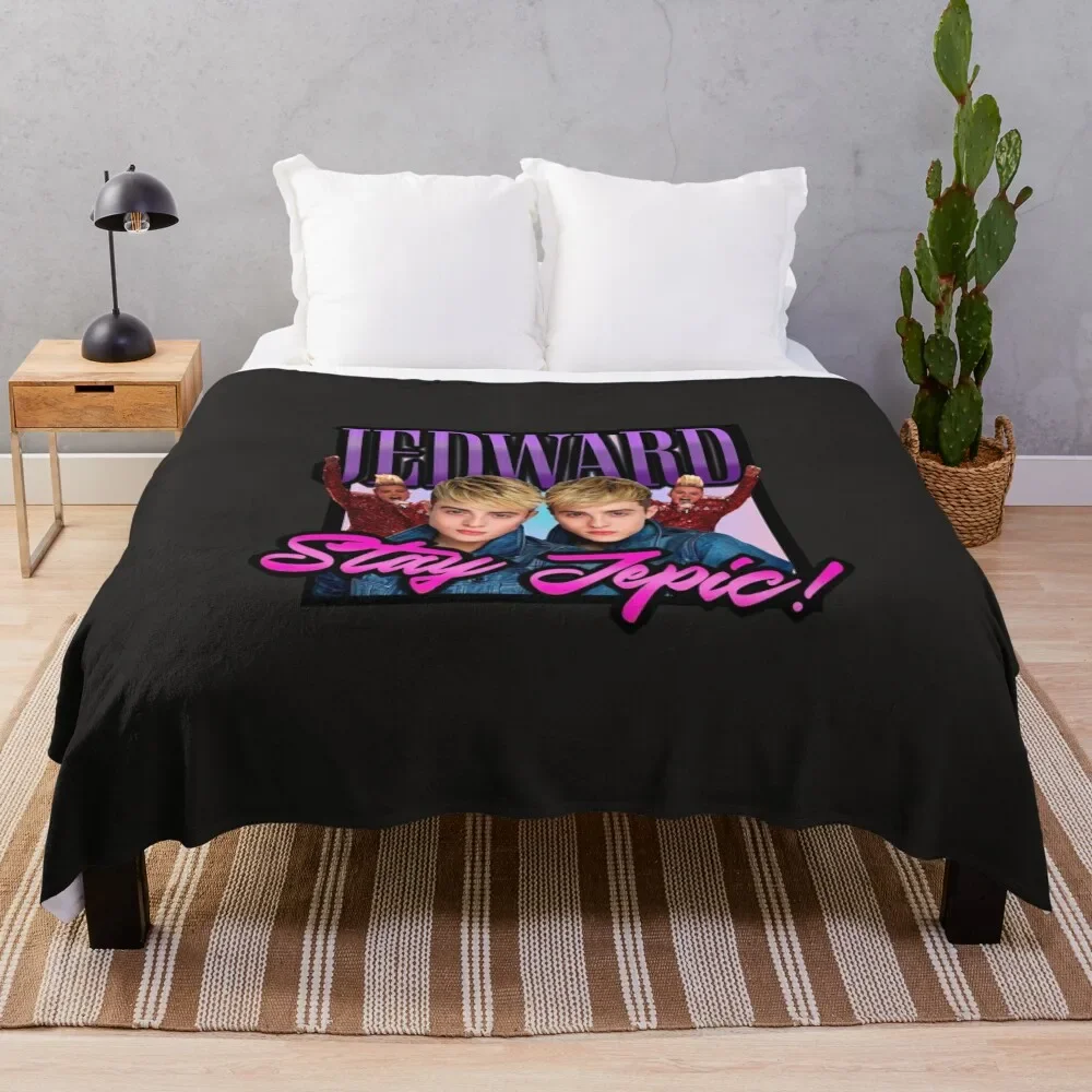 

jedward homage Throw Blanket Soft Plaid Tourist Blankets