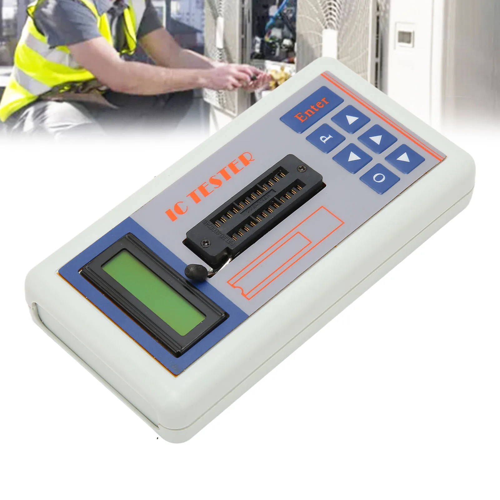 Multifunction Integrated Circuit Tester Meter TSH-06F Integrated Circuit  Tester - Multi Functional IC Meter With 5V/3.3V/AUTO Modes For  Microelectronics Testing Circuit Testing Equipment TSHH06Fマイクロエレクトロニクスエンジニア向けの5V 3.3V自動モードを備えたTSHH06F統合回路テスターメーター