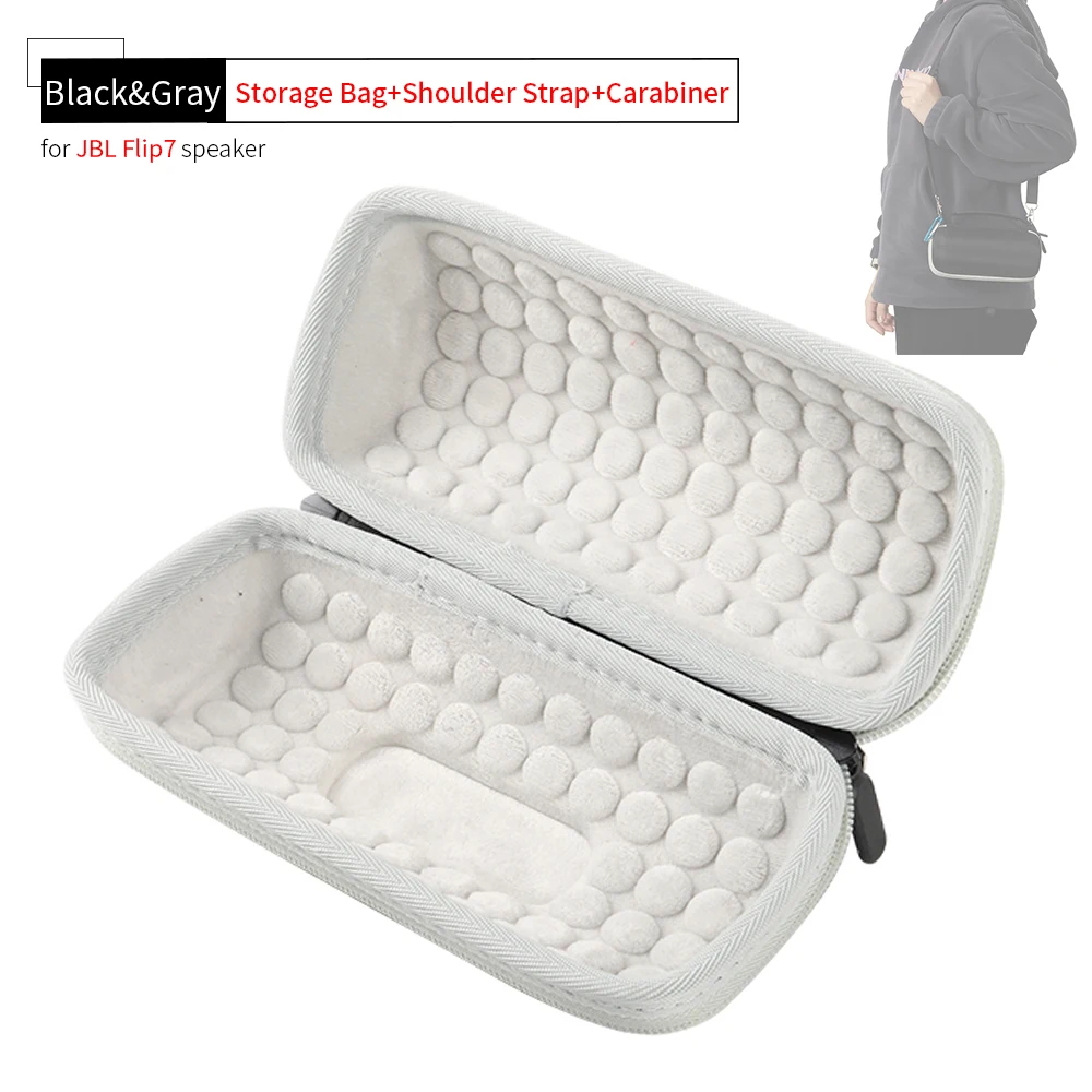 Housse De Transport Pour JBL Flip 7 - Sac Perméable Au Son Avec Cordon Et Poignée | Pour Voyage Et Extérieur
