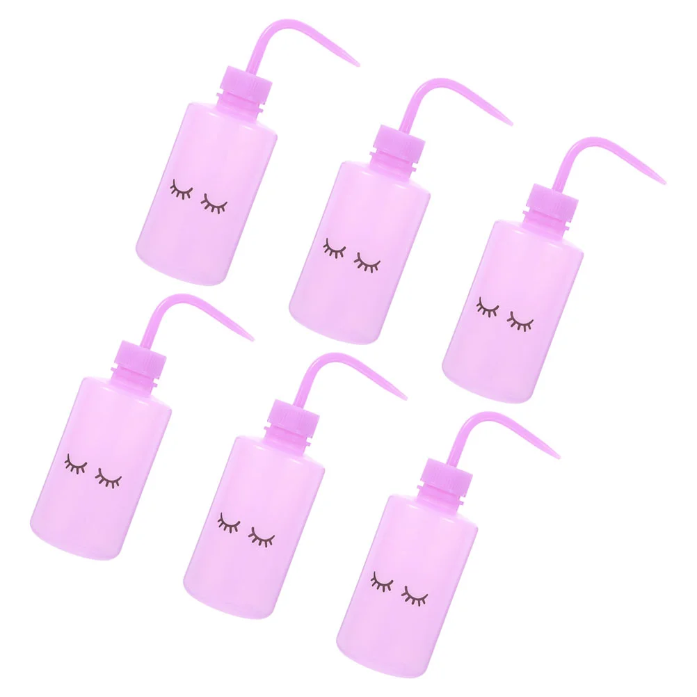 

Tattoo Wash Bottle 6Pcs Safety Lab Squeeze Bottle Water Squirt Bottle Narrow Mouth Eyelash Extensions Eye Wash Tattoo Lab