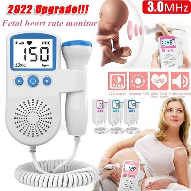 Detector de sónar Fetal para mujeres embarazadas, Monitor de pulso Fetal  portátil sin radiación para bebés bebes bebé mujer ultrasonido ecografo  portatil hogar ultrasonido portatil ecografo portatil medico cole -  AliExpress