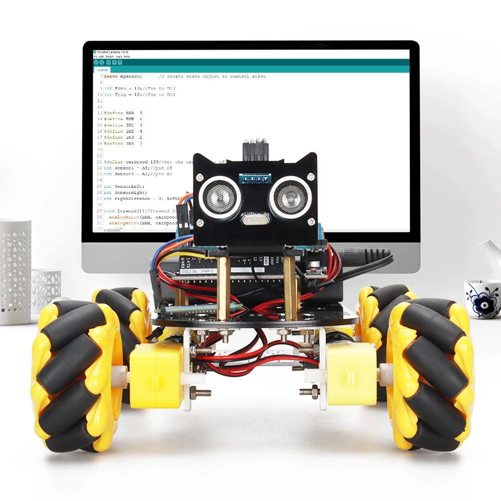 Smart Robot Car Kit For Arduino Programming Stem Education Project ...