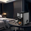 Drinking Water Ice Maker 48lbs Daily Ice Cube Makers Stainless Steel Ice Makers Tabletop Ice Maker Machine Ice Cube HZB-25YLR 3