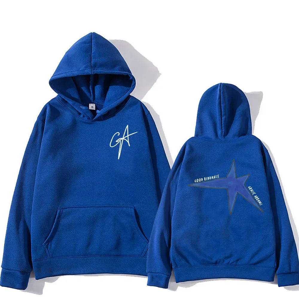 Good Riddance album Song Ga Gracie Abrams Singer hooded sweatshirt men's long sleeved printed sweatshirt unisex hooded sweater 5