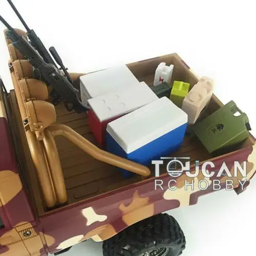 RC 1/10 2.4G HG Middle East Pickup P417 4x4 Rally Car Racing Crawler TH16743 4