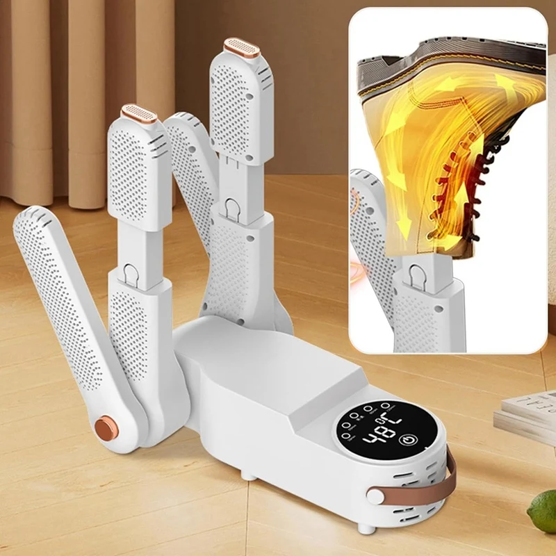 Shoe Dryer Boot Dryer Portable Electric Shoe Foldable Design Glove For Ski Boots, Work Boots EU Plug