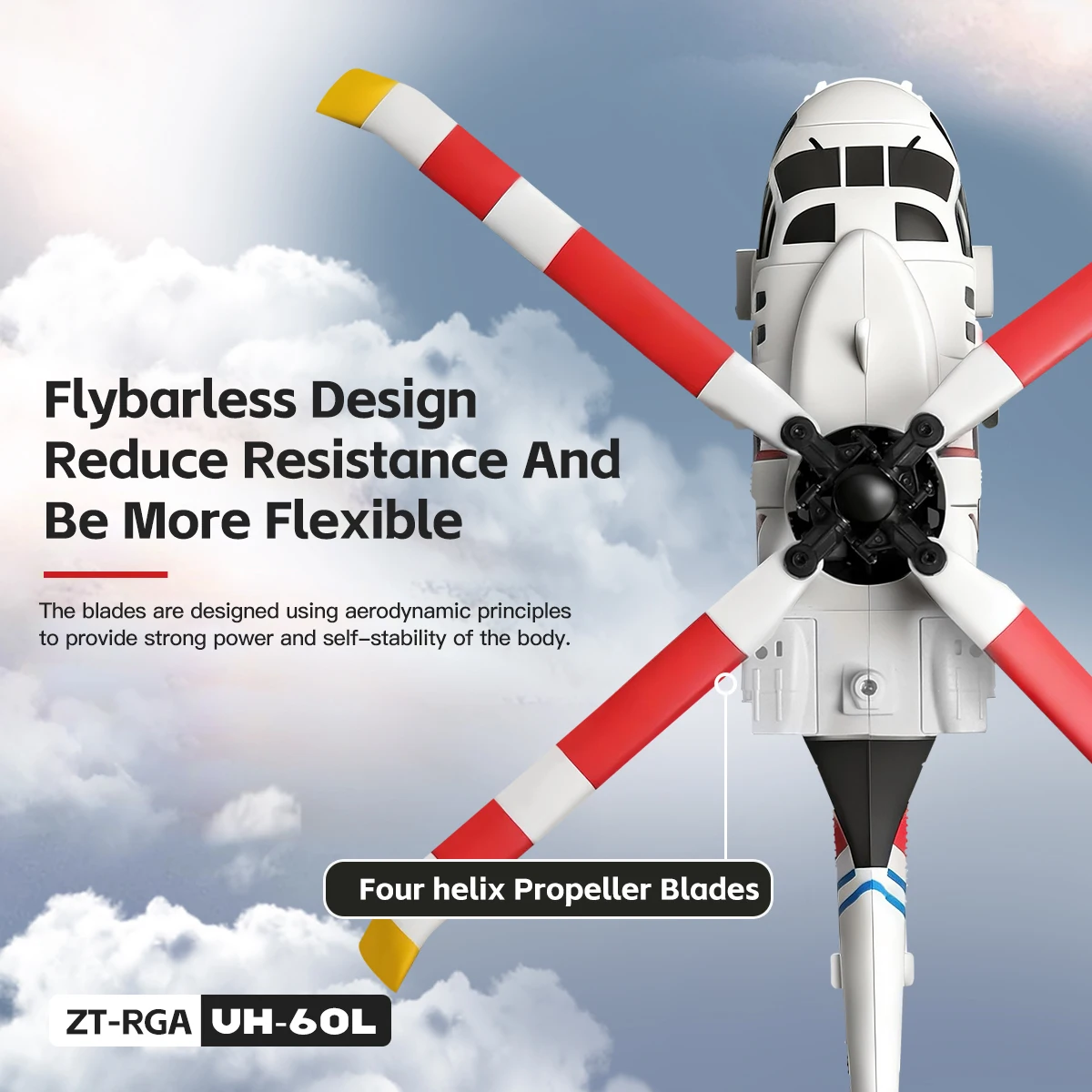 WLtoys K270 Hélicoptère RC UH-60L 2.4G Moteur Brushless