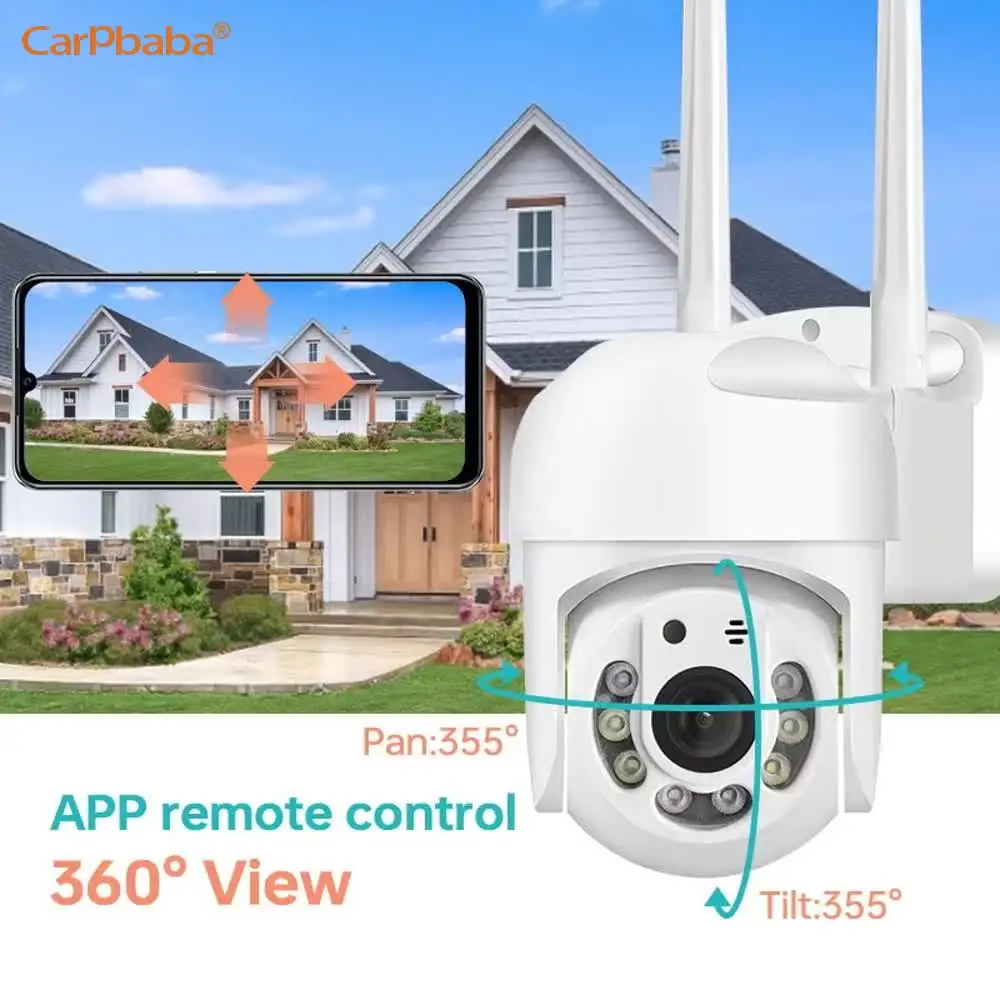 2MP WiFi Smart CCTV Outdoor Wireless Video Surveillance PTZ Camera Yiiot 360 IP Home CCTV Network Security WiFi Camera 4