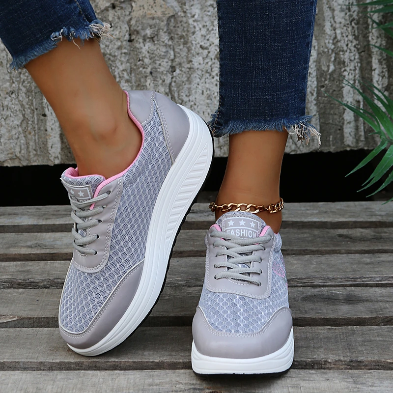 kunst Besmetten Humaan Women Shoes Outdoor Solid Color Sneakers Lace Up Summer Fashion Comfortable  Plus Size 43 Female Women's Vulcanized Shoes 2022 - AliExpress