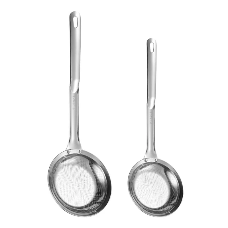 

H55A Долговечная кухонная утварь, металлическая ложка-скиммер, идеально подходящая для использования в ресторане