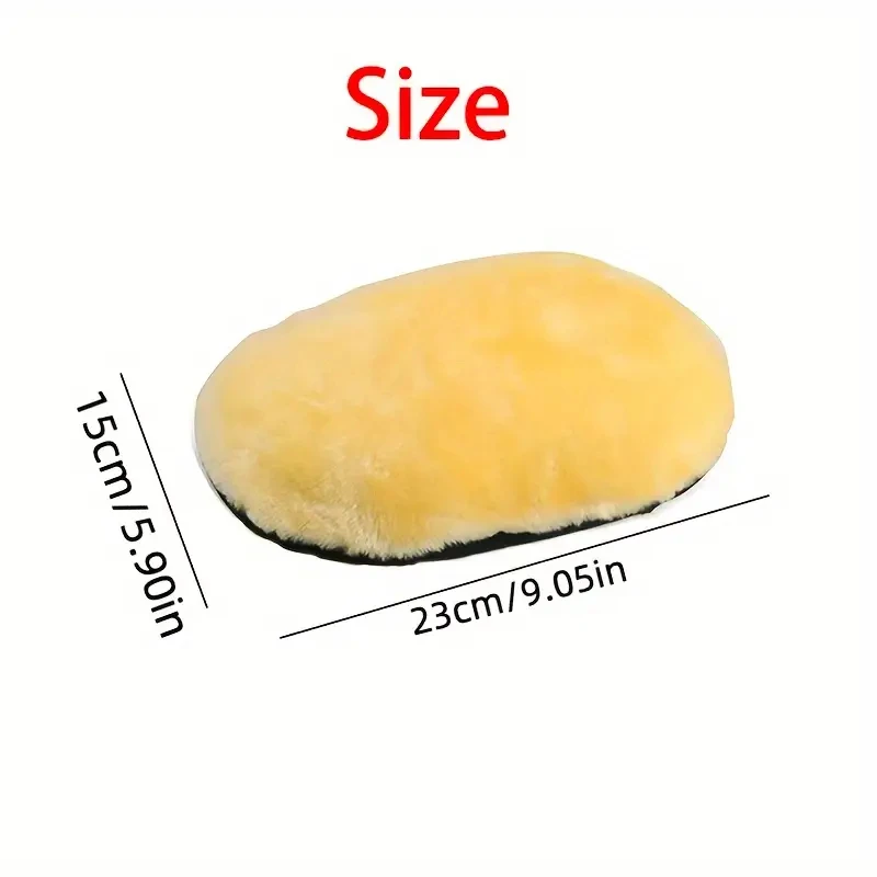 1 PC Car washing gloves lambskin thick car cleaning gloves car waxing bear paw cleaning cloth tools