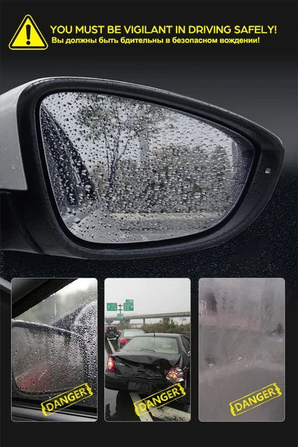 For Citroen C5 Aircross 2017-2020 2018 2019 Rearview Mirror Hd Film  Anti-fog Rainproof Auto Mirror Sticker Car Accessories