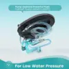 Horow Black Smart Toilet With Pump And Bidet Built In, Smart Bidet Toilet With Auto Dual Flush And Auto Open/Close Lid, Smart 2