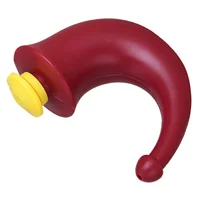 Yoga Neti Pot Nasal Rinsing Nose Wash Sinus Irrigation Red Horn Cleaner Yoga Nasal Wash Pot 1
