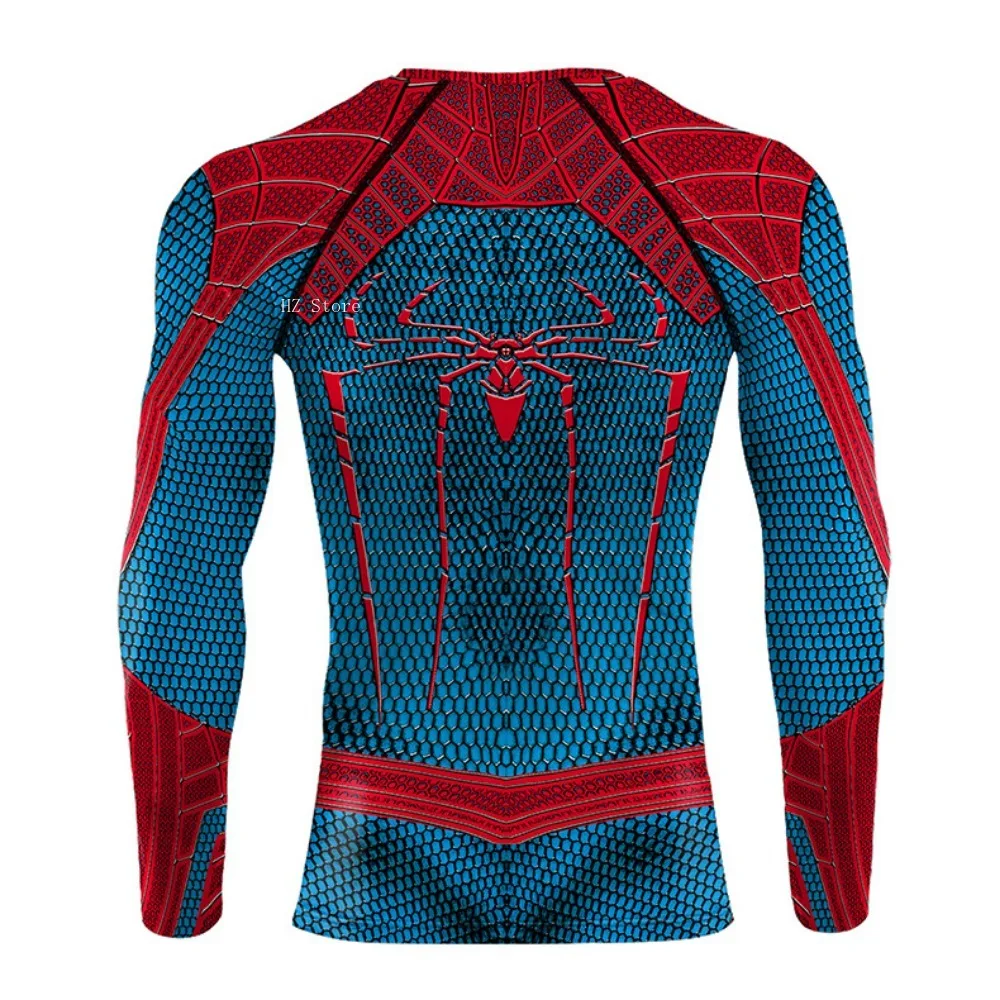mar-vel Superhero The Amazing Spider-Man Training Suit Sports
