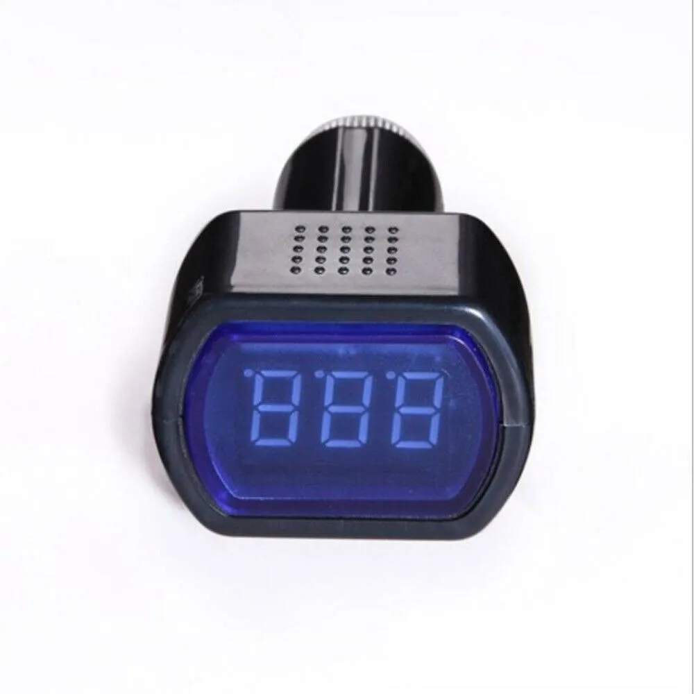 LED Display Cigarette Lighter Electric Voltage Gauge Meter Tester For Auto Car Battery Voltmeter Indicator DC 12V-24V 1pc Parts battery tester,digital voltmeter,digital multimeter