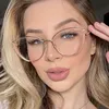 Triangular Cat Eyes Cutout Frame Clear Lens Glasses Oval Simple Myopia Nerd Spectacles Degree -0.5 -1.0 -2.0 -3.0 -4.0 to -6.0 2