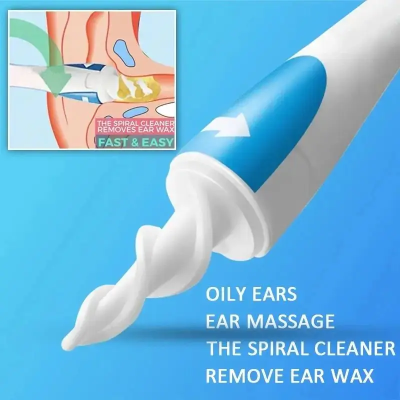 Ear Wax Cleaner Portable Soft Ear Oil Remover 16 Head Wax Cleaning Tool for Adults And Children