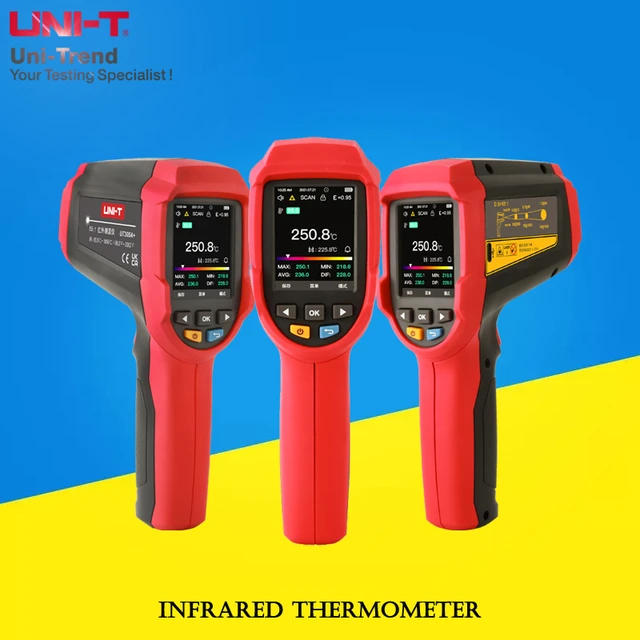 Infrared thermometer LCD Screen With Temperature Probe+AliExpress