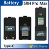 Baofeng UV-5RM Battery 3800/4500/6800mah USB-C USB Charger BF-K5 Plus UV-5RH Pro GPS GM-5RH Walklie Talkie Rechargable Batteries 1