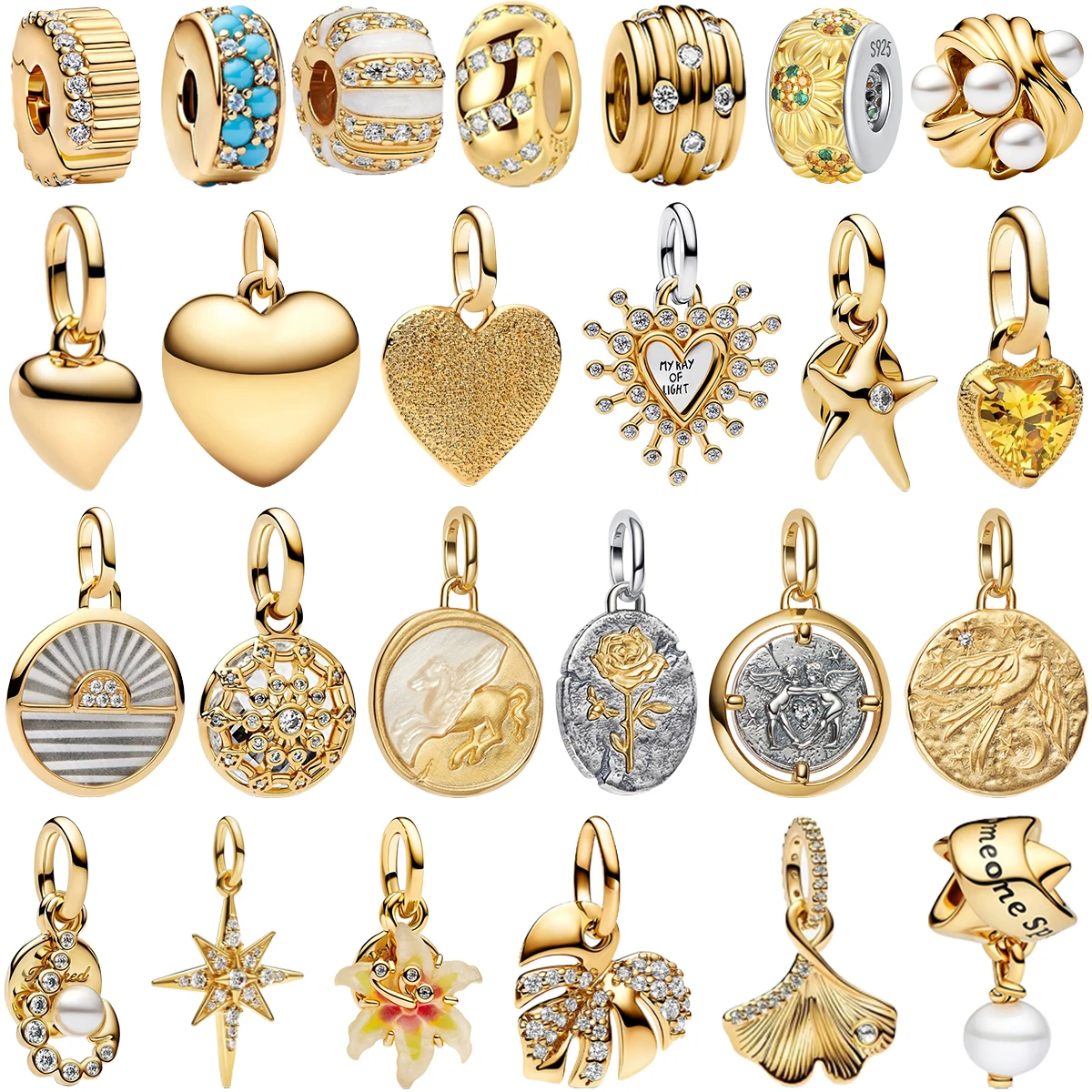 Vintage925SterlingSilverCharmsPlumBlossomSnakeSealPendantsBeadsForOriginalBraceletsNecklaceWomenDIYJewelryGift-AliExpress36