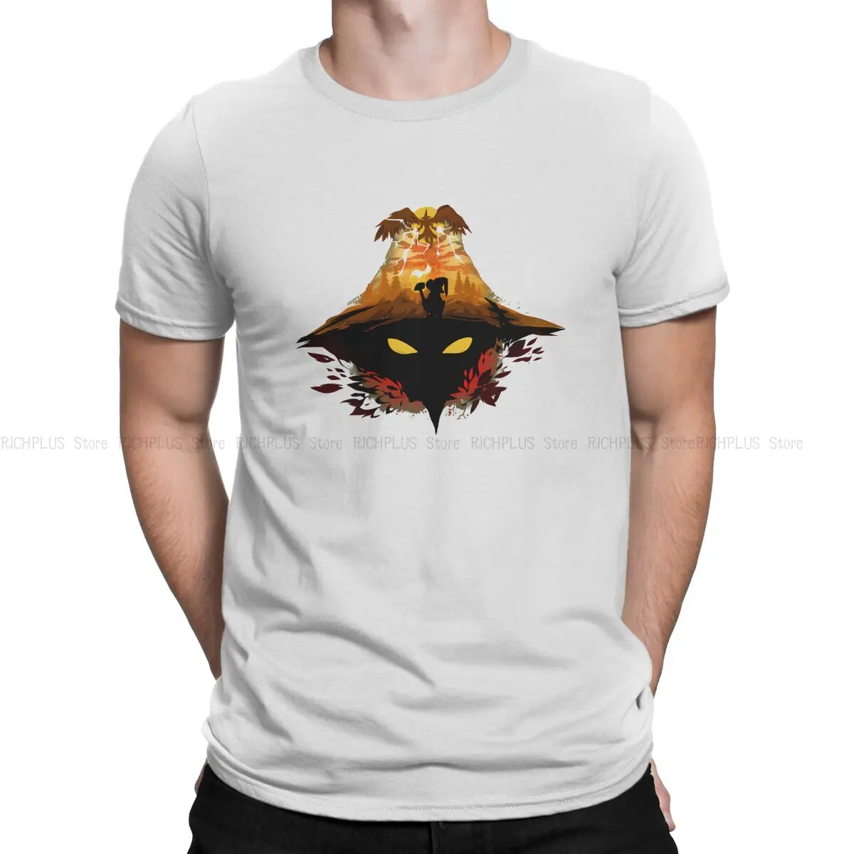 

Black Watlz Vivi TShirt For Men Final Fantasy Game Clothing Novelty T Shirt Comfortable