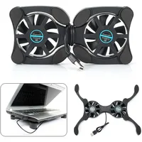 Cooler Stand Laptop Cooler Low Noise Cooling Portable Ultra Slim Gaming Laptop Cooling Pad Prevent Overheatin for 7-15 in Laptop - Image 6
