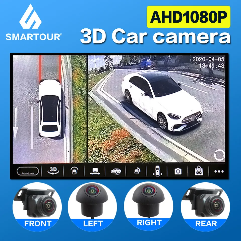 Smartour 3,5 D 4K Universal Auto HD 360 Grad Surround View System Fahr Mit  Vogel Ansicht System 4 Ch auto Kamera AHD 1080P DVR - AliExpress