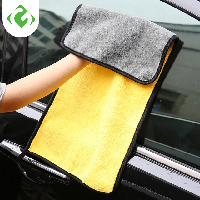 Car Care Polishing Wash Towels Plush Microfiber Washing Drying Towel Strong  Thick Fiber Car Cleaning Cloth Washing - AliExpress