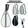 Tennis Bag Large Capacity Tennis Sling Backpack Waterproof Crossbody Racket Bag for Tennis Badminton Pickleball Rackets 1