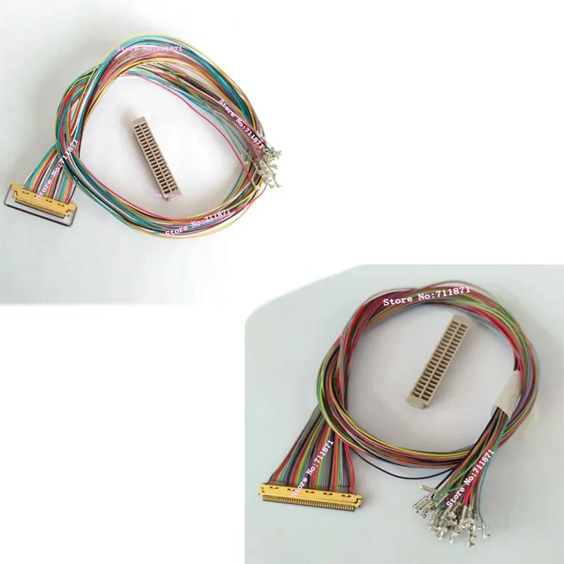 

0,5 Шаг 30P 40Pin I-PEX 20453-030T 040T DF13-40DS-1.25C кабель для экрана, линия 30Pin 40Pin eDP DF13, кабель для экрана, провод, шнур EDP