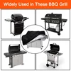 BBQ Grill Barbeque Cover Anti-Dust Waterproof Weber Heavy Duty Charbroil BBQ Cover Outdoor Rain Protective Barbecue Cover 3