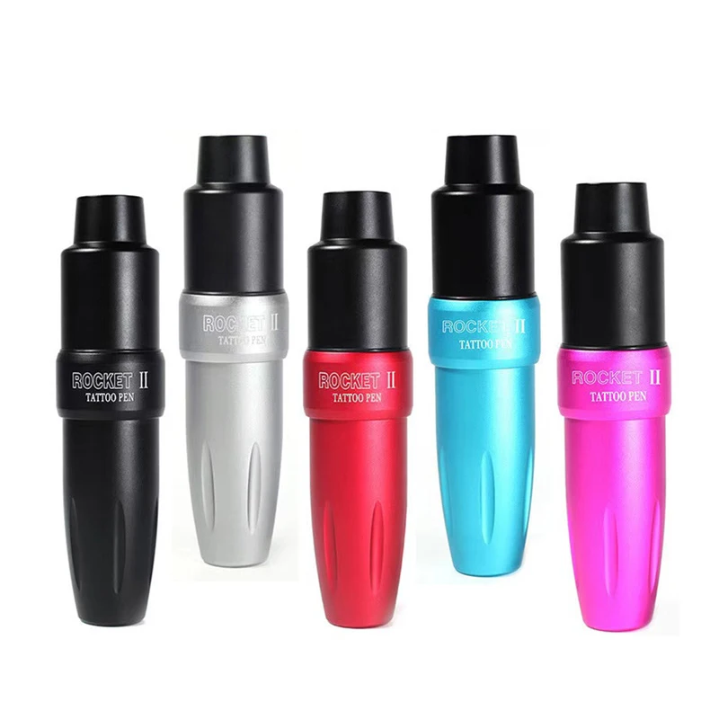 

Wireless Tattoo Pen Rocket II Motor Professional Tattoo Machine Aluminum Alloy Tattoo Pen Permanent Makeup Pen
