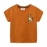 Jumping Meters 2-7T New Arrival Summer Boys Girls Tees Animals Tshirts Print  Kids Tops Cotton Fashion Baby Clothing 1