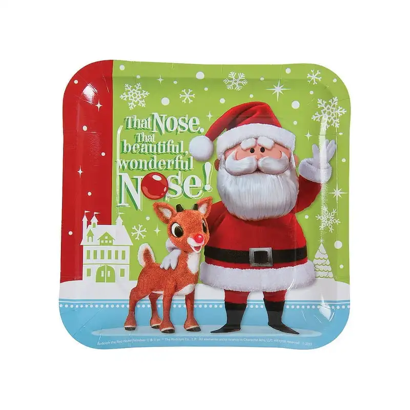 

Christmas Dinner Plates (8Pc) - Party Supplies - 8 Pieces