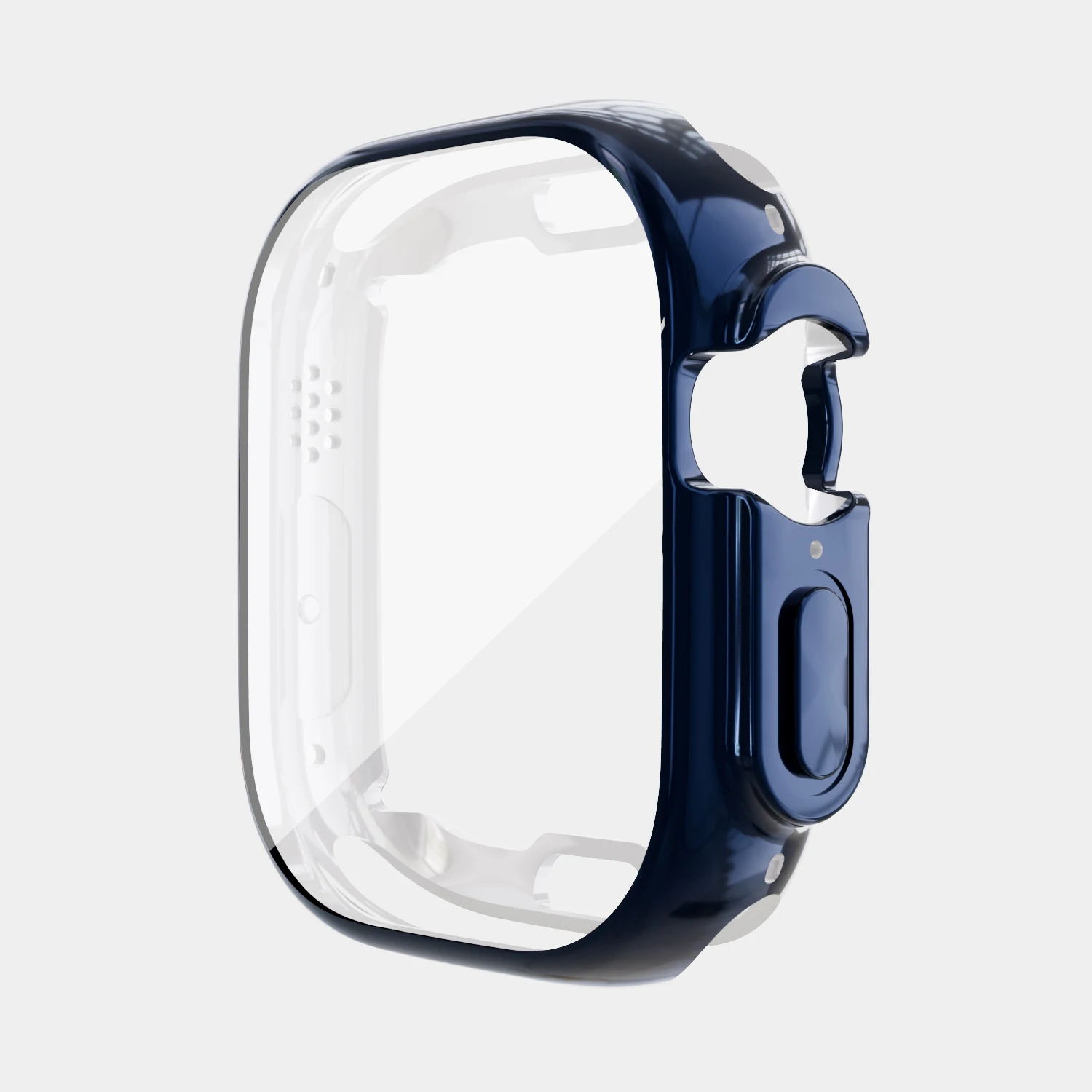 Premium Shockproof TPU Protective Case with Screen Protector for Apple Watch Ultra 49mm - Anti-Scratch Shell Cover
