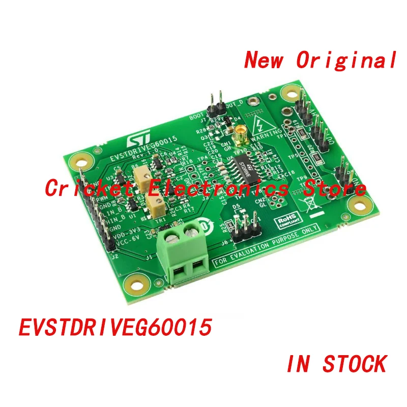 

Демо-плата EVSTDRIVEG60015 STDRIVEG600 600 В, драйвер полумостовых ворот SGT120R65AL GaN HEMT