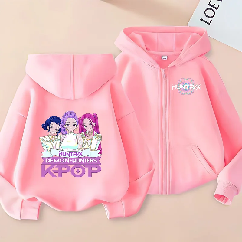 Tuta Da Jogging K-Pop 2 Pezzi Per Bambina - Stile Y2K, Streetwear, Felpa Con Cappuccio E Stampa H-Hunters