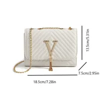 Embroidery Women Crossbody Bag Thread Luxury Handbag Shoulder Bags Brand Sequined Tassel Clutch Small Bag and Purse Party 5